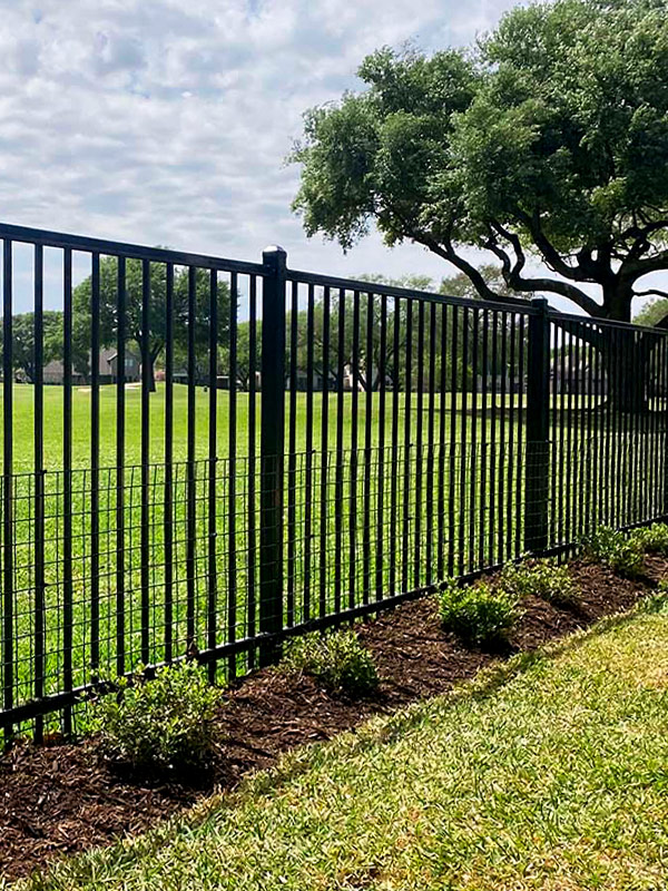 Aluminum fencing benefits in Greater Houston