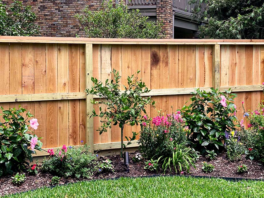 Wood fence contractor in the Greater Houston area.