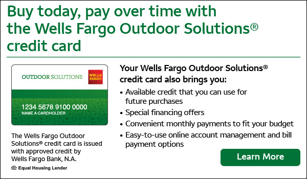 Financing through Wells Fargo Bank