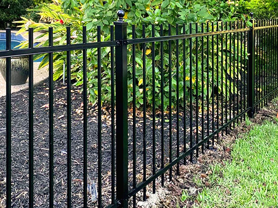 wrought iron fence Cinco Ranch Texas